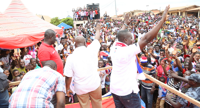 Akufo-Addo at Wassa Amenfi in Amenfi Central Constituency